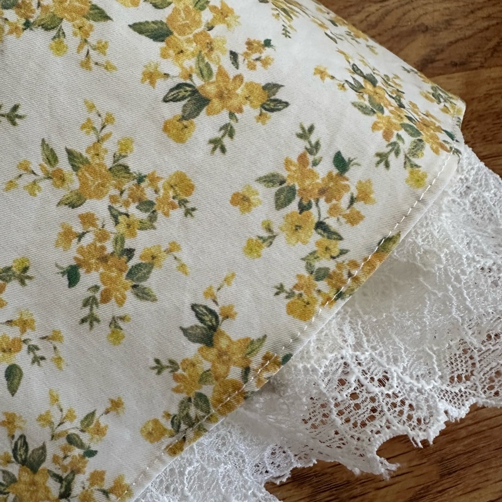 House Of CB London Rosalee White Vintage Floral Print Cotton Bustier Dress XS - Picture 13 of 16